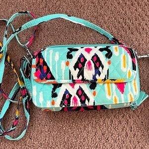 Vera Bradley all in one crossbody wallet/bag